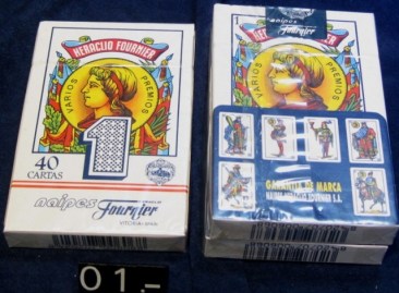 03 CARTAS NAIPES FOURNIER N12 40C
